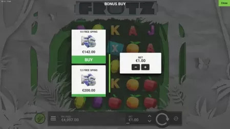 FRUTZ slot screenshot 4