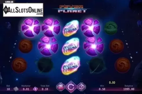 Win Screen 2. Fever Planet from Dream Tech