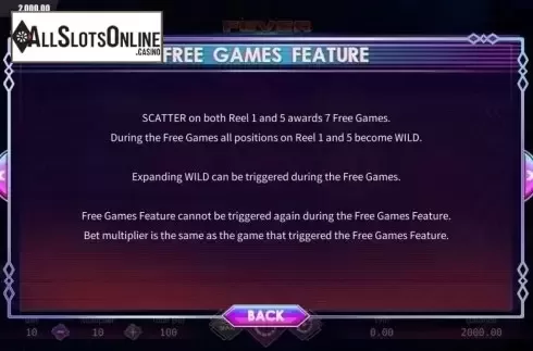 Features 2. Fever Planet from Dream Tech