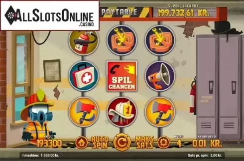 Reel Screen. Fire Fighters to the Rescue! from Magnet Gaming