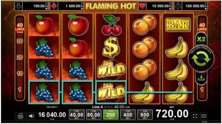 Flaming Hot slot screenshot 2