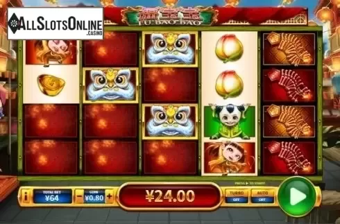 Win Screen . Fu Bao Bao from Skywind Group