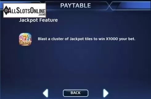 Paytable 4. Gems Odyssey from Skillzzgaming