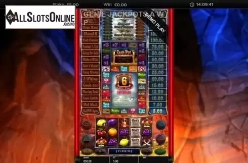 Bonus Game 1. Genie Jackpots Cave of Wonders from Blueprint
