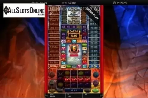 Bonus Game 2. Genie Jackpots Cave of Wonders from Blueprint