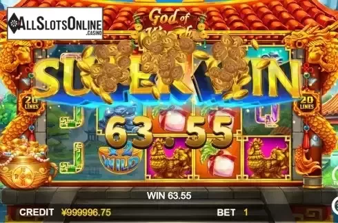 Total Win in Free Spins Screen