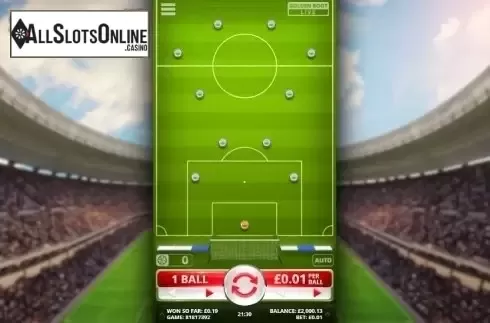 Game Screen. Golden Boot from Microgaming