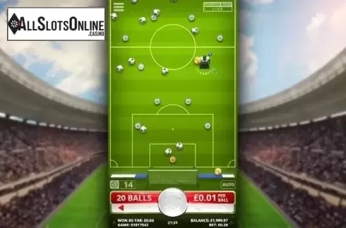Game Screen. Golden Boot from Microgaming