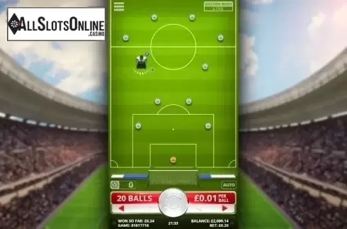 Game Screen. Golden Boot from Microgaming