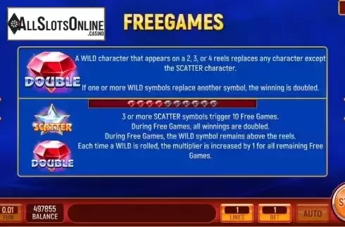 Free Games screen