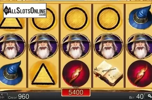 Big win screen. Hocus Pocus Deluxe HD from Merkur