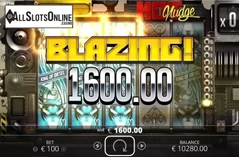 Blazing Win. Hot Nudge from Nolimit City