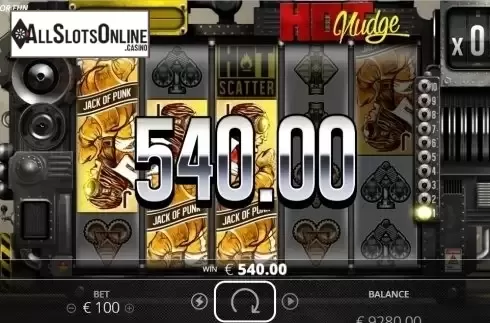 Win Screen 2. Hot Nudge from Nolimit City