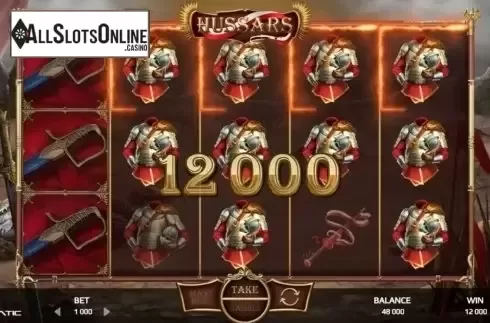 Win Screen 1. Hussars from Promatic Games