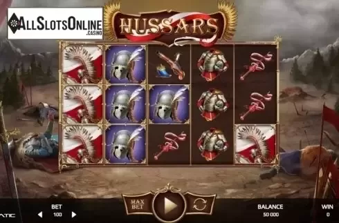 Reel Screen. Hussars from Promatic Games