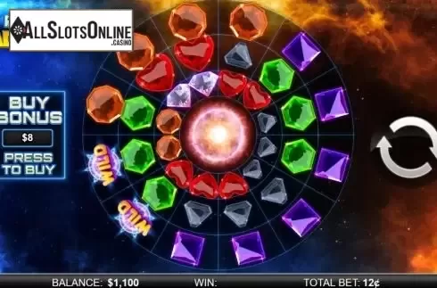 Reel Screen. Hypernova Radial Reels from Reel Play