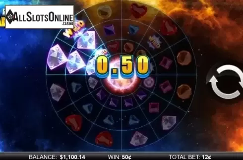 Win Screen 1. Hypernova Radial Reels from Reel Play