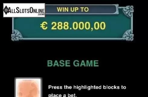 Paytable 1