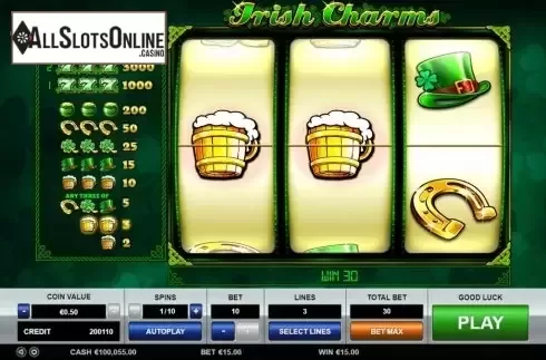 Win Screen 3. Irish Charms (Pragmatic Play) from Pragmatic Play