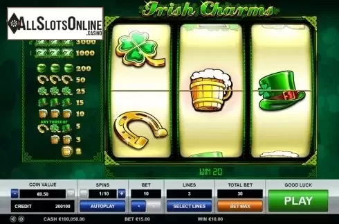 Win Screen 4. Irish Charms (Pragmatic Play) from Pragmatic Play