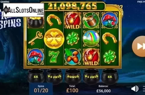 Free Spins. Irish Coins (Revolver Gaming) from Revolver Gaming