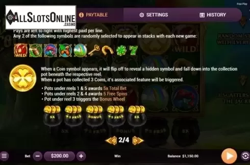 Features 1. Irish Coins (Revolver Gaming) from Revolver Gaming