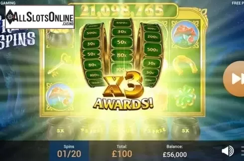 Multiplier. Irish Coins (Revolver Gaming) from Revolver Gaming