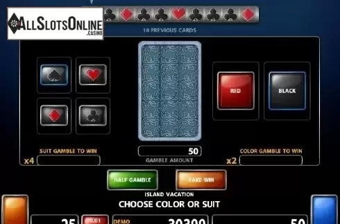 Double up. Island Vacation from Casino Technology
