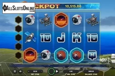 Reels screen. Journey to Mars from Relax Gaming
