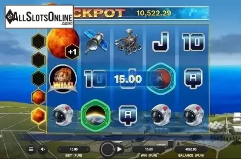 Respins total win. Journey to Mars from Relax Gaming