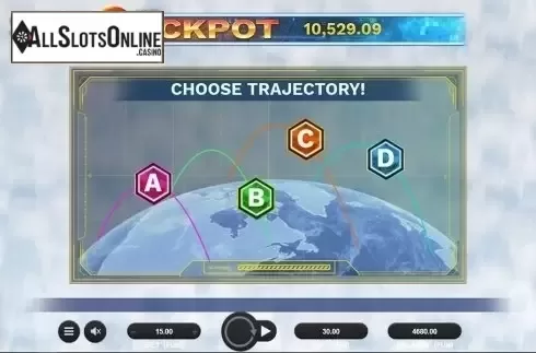 Free spins screen. Journey to Mars from Relax Gaming