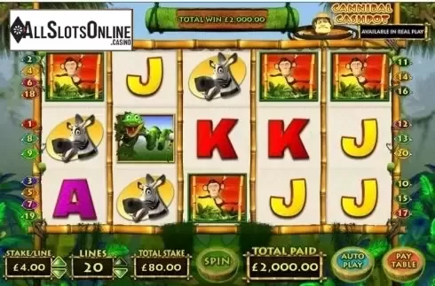 Screen8. Jungle Bucks from OpenBet