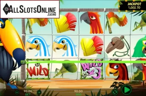 Jungle Goals 3xWild. Jungle Goals from 888 Gaming