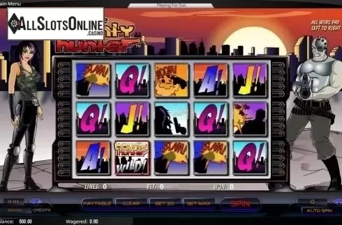Reel Screen. Kat Lee Bounty Hunter from Amaya