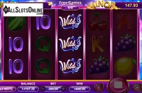 Wild Free Games Screen