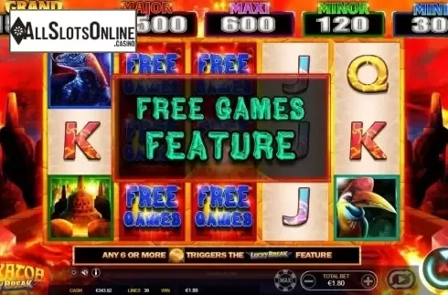 Free Spins 1. Krakatoa Lucky Break from Ainsworth