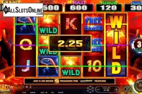 Free Spins 3. Krakatoa Lucky Break from Ainsworth
