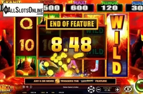 Free Spins 4. Krakatoa Lucky Break from Ainsworth