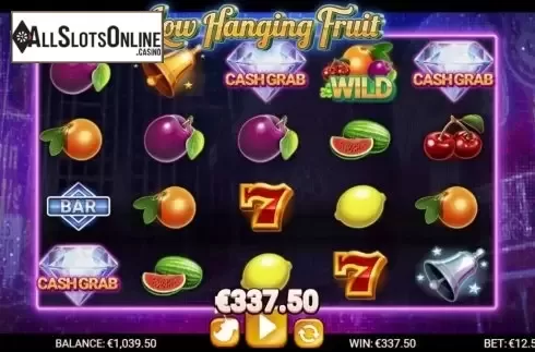 Win Screen 5. Low Hanging Fruit from Leander Games