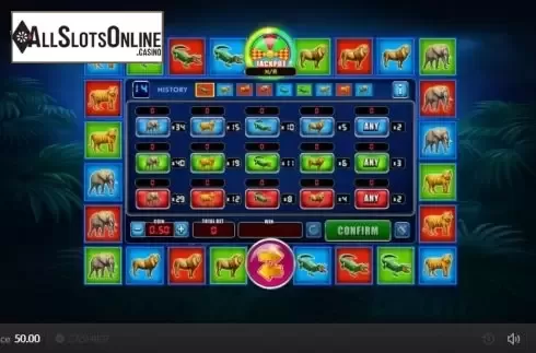 Reel Screen. Lucky Jungle (Skywind Group) from Skywind Group
