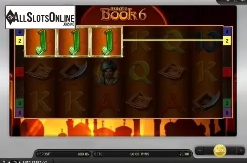 Screen 2. Magic Book 6 from Bally Wulff