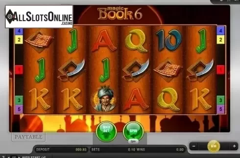 Screen 1. Magic Book 6 from Bally Wulff