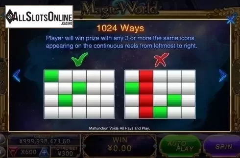 Lines. Magic World from CQ9Gaming