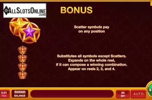 Scatter screen