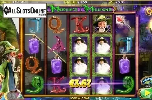 Screen 3. Merlins Millions Superbet HQ from NextGen