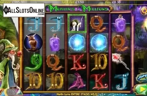 Screen 4. Merlins Millions Superbet HQ from NextGen