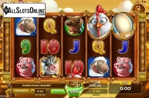 Game Workflow screen. Money Farm from GameArt