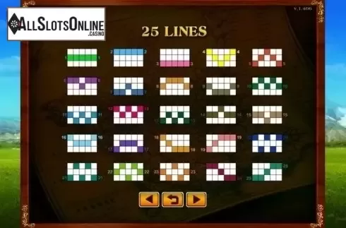 Paylines. Napoleon (GMW) from GMW