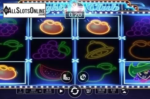 Win Screen. Night Club 81 from Wazdan