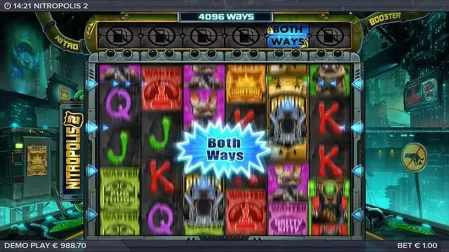 Nitropolis 2 slot screenshot 5